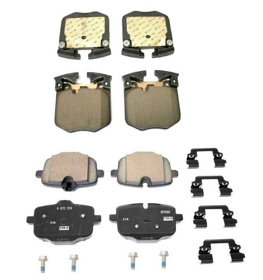 BMW Disc Brakes Kit - Pads Front and Rear